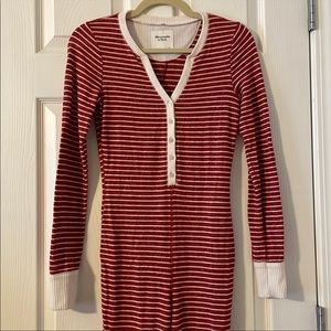 Abercrombie & Fitch XS onsie jumpsuit sleep PJs pajamas